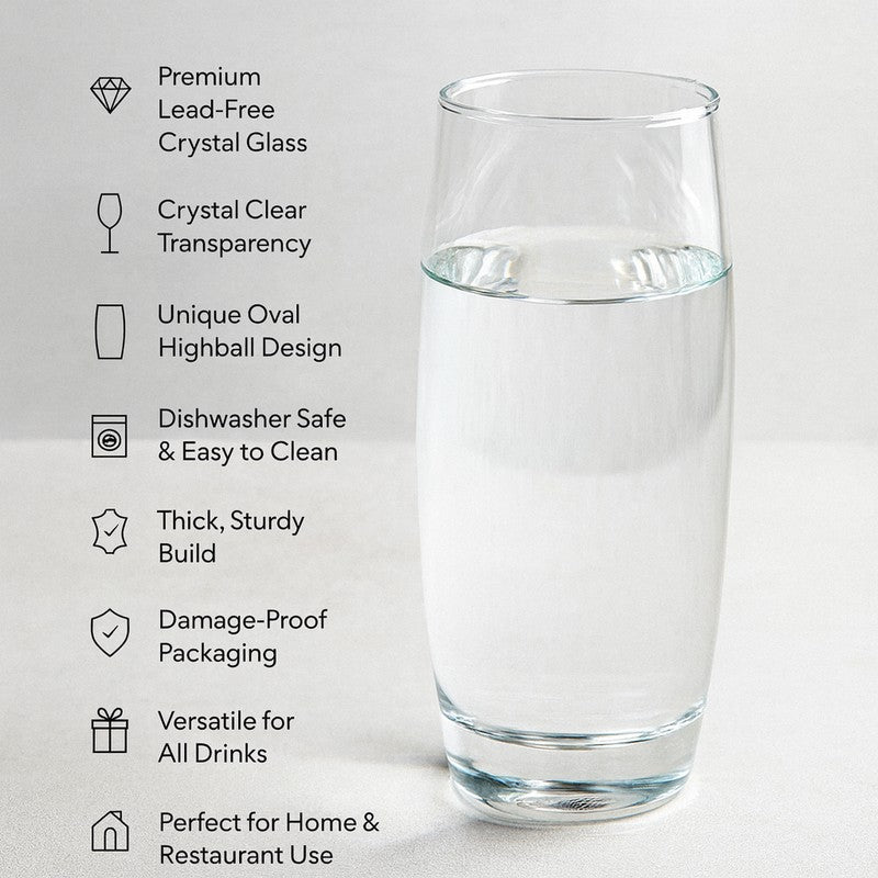 Morlen Drinking Glass(290 mL) - Set Of Six media 8