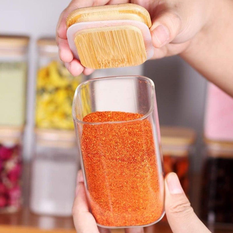 Luxe Nest Airtight Kitchen Jar (220 mL Each) - Set of Twelve media 8