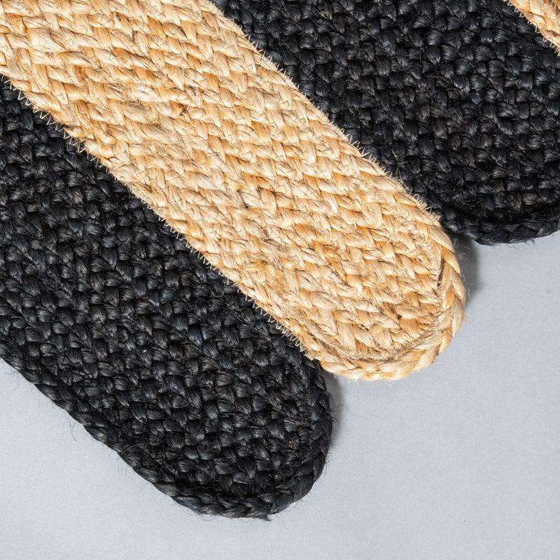 Tulum Braided Rectangle Cotton Runner Rug media 5