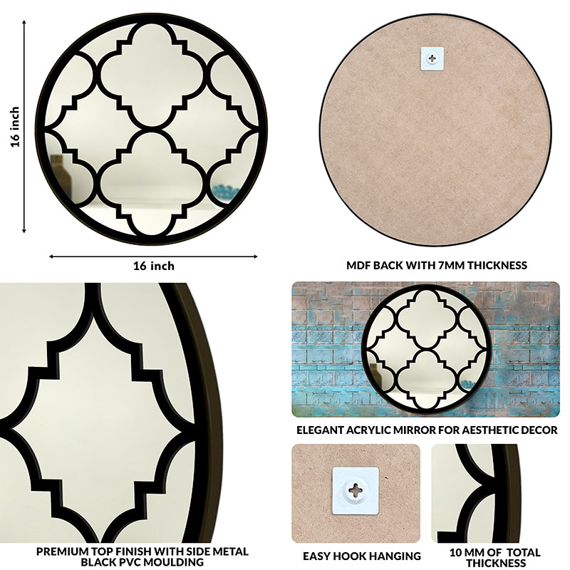 Medina Motif Decorative Wall Mirror - Set Of Two media 8