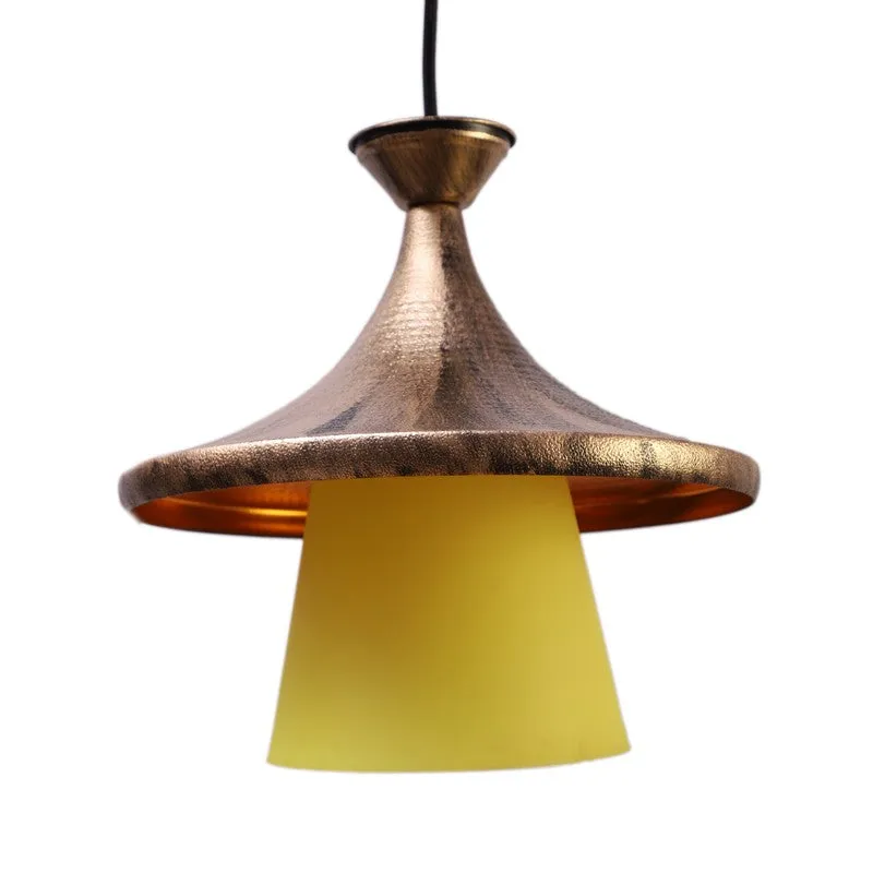 Sunlit PVC Ceiling Lamp - Yellow media 5