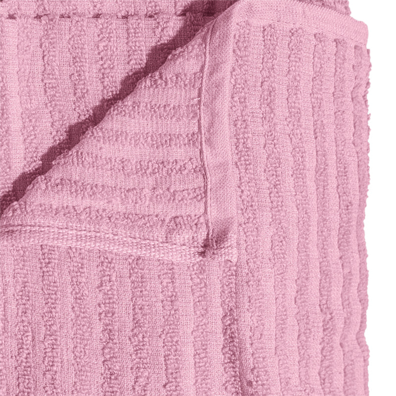 Micro Cotton LuxeDry Striped Bath Towel - Pink image 6