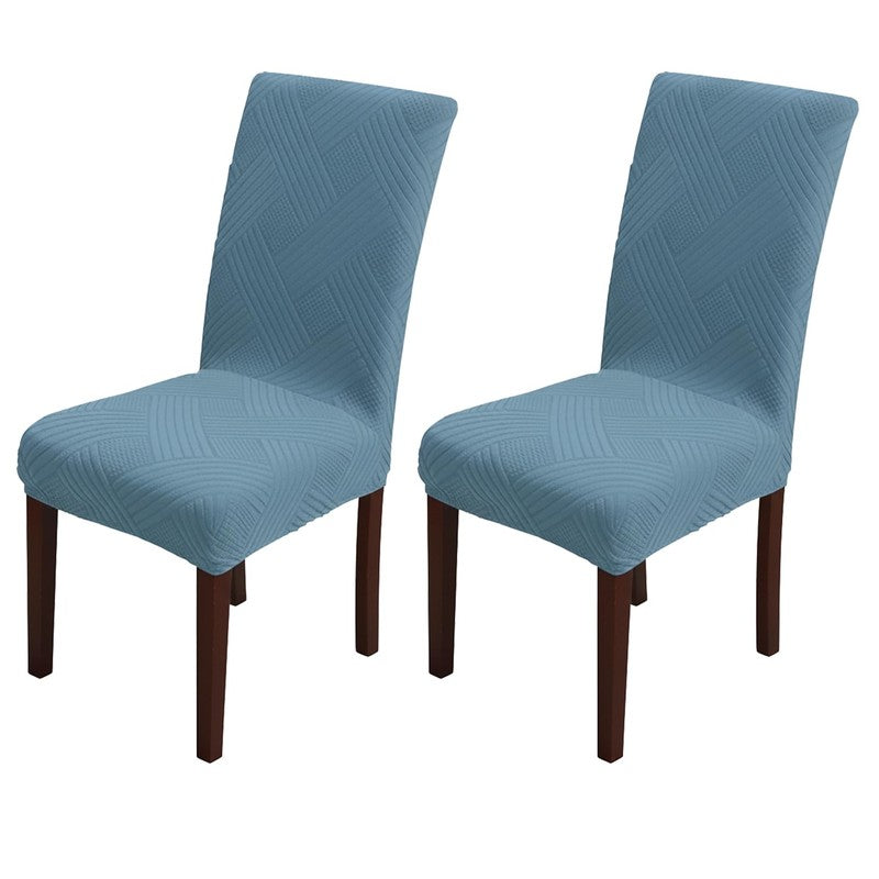 Rivexa Soft Chair Cover (Blue) - Set Of Two media 3