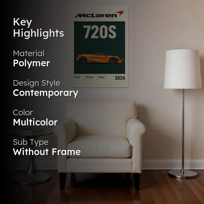 McLaren 720S Dream Wall Poster media 2