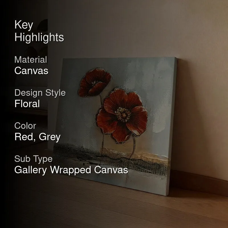 Nuva Petunia Canvas Wall Painting media 2