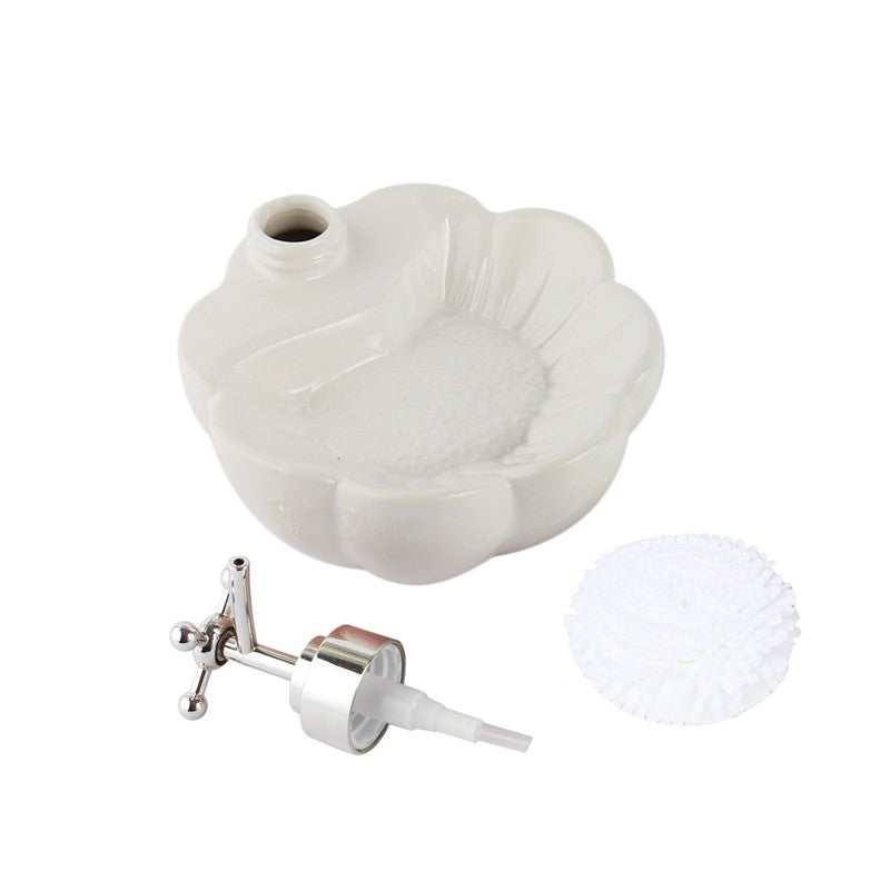 Ceramic Blossom Soap Dispenser media 6