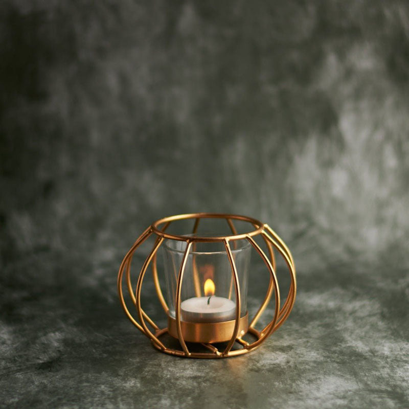 Cage Lumina Tealight Candle Holder - Set Of Two media 4