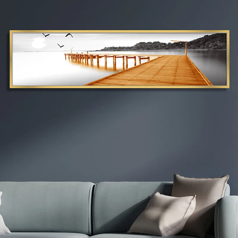 Pier Of Solitude Wall Art media 1