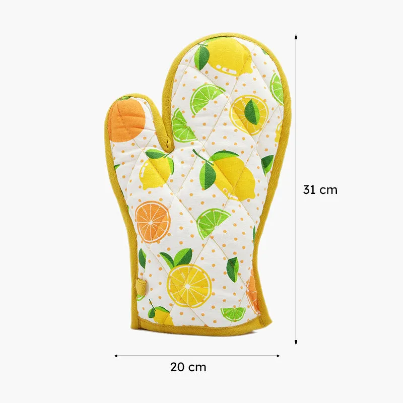 Swayam Citrus Grip Kitchen Gloves - Set Of Two media 9