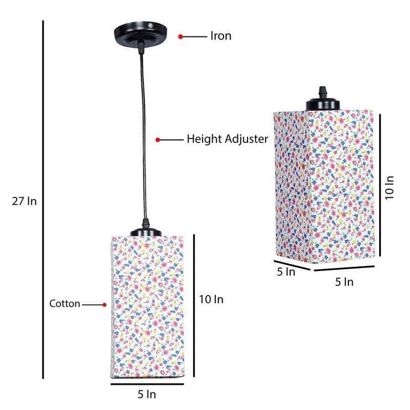 Crazy Color Fabric Ceiling Lamp media 8