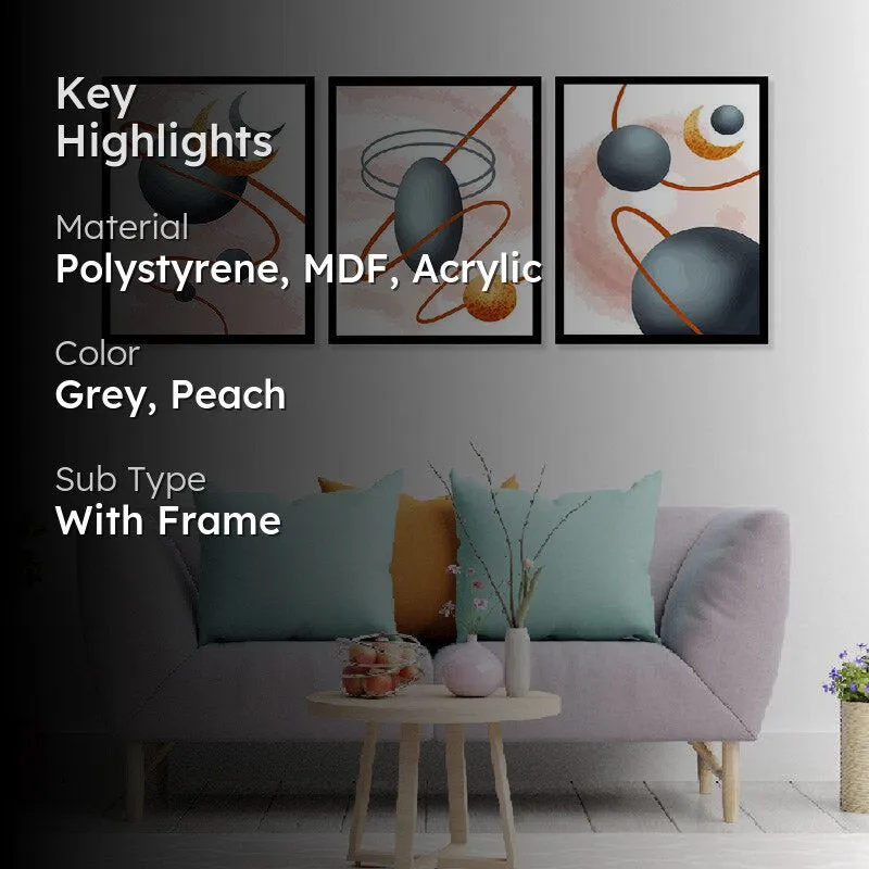 Agathe Wall Art - Set Of Three media 2