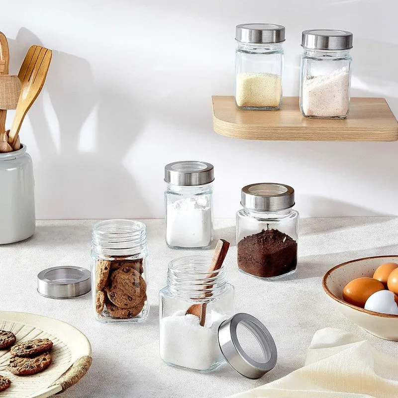 ClarityStore Glass Jar (310 mL Each) - Set Of Four media 6