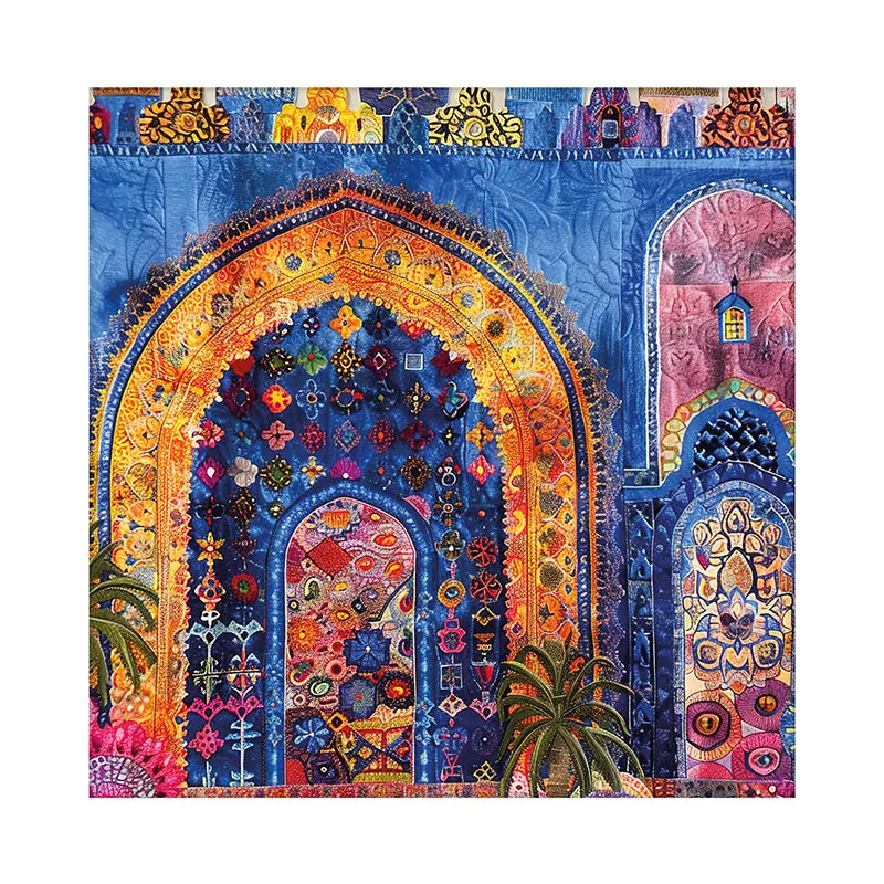 Vibrant Archway Canvas Wall Art media 3