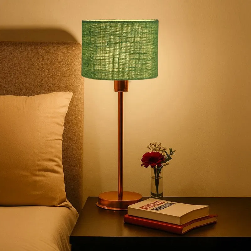 Kavira Zane Metal Table Lamp - Green media 1