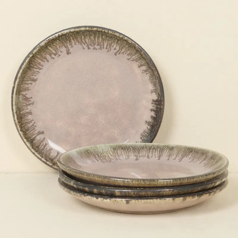 Cuisinelle Ceramic Quarter Plates (Pink) - Set Of Four media 3