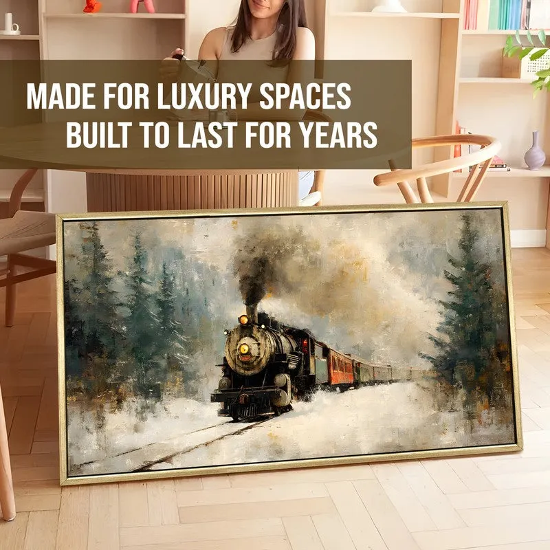 Steamcloud Canvas Wall Painting With Frame media 5