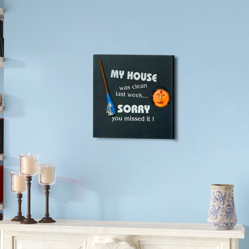 Spotless Home Wooden Wall Accent
