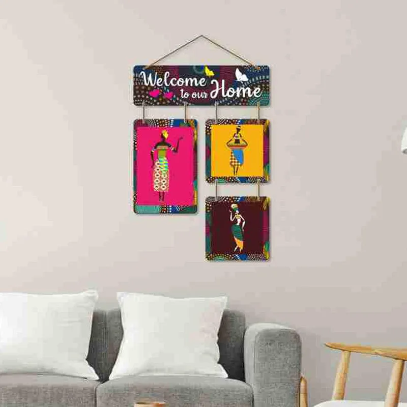 Welcome Home II Polyester & MDF Wall Hanging media 4