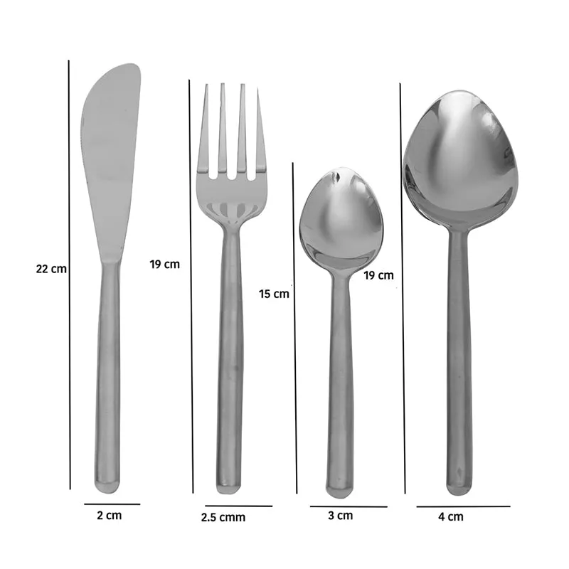 Nivara Cutlery Set - Four Piece Set media 5