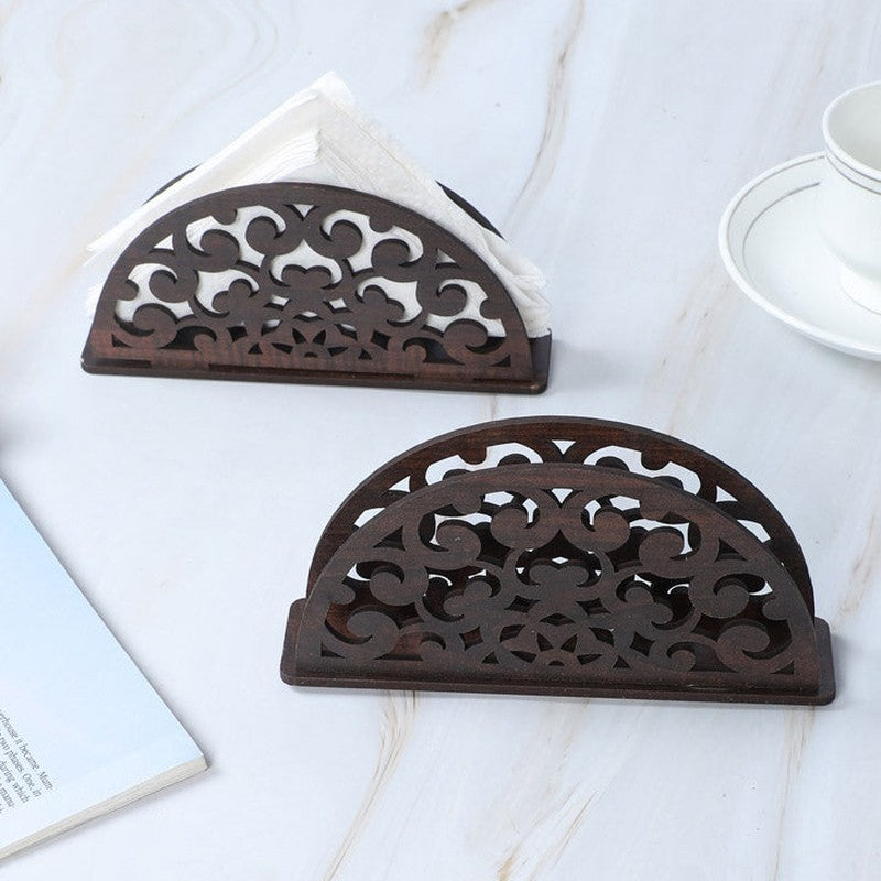 Ansita Floral Napkin Holder - Set Of Two