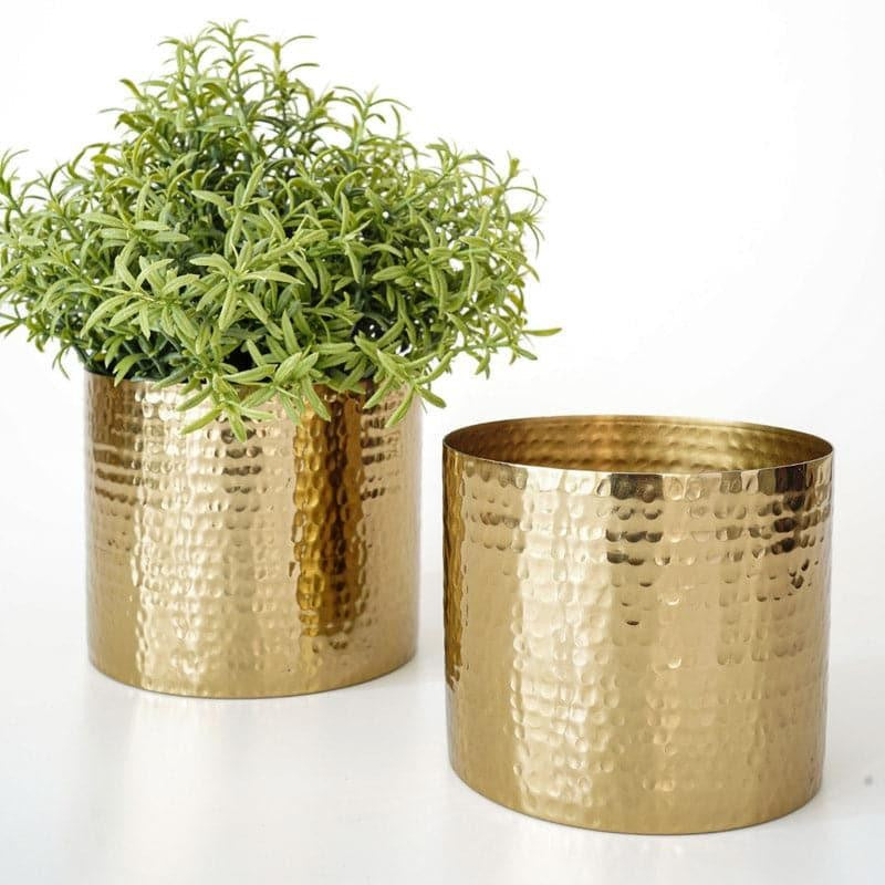 Verona Metal Planter - Set Of Two media 5