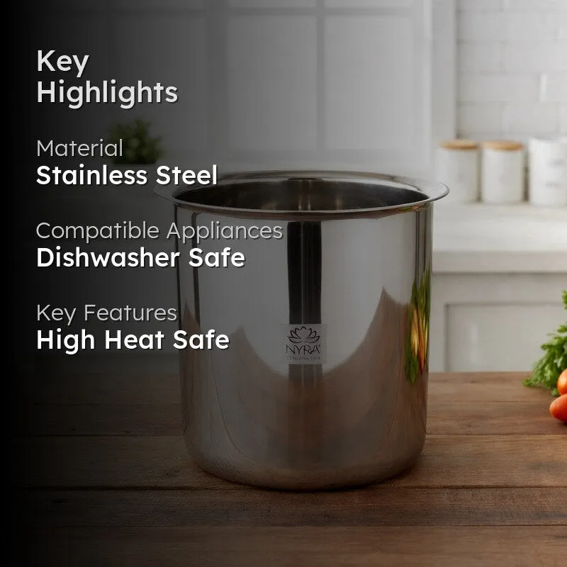 Deeptop Stainless Steel Pateela - 6500 mL media 2