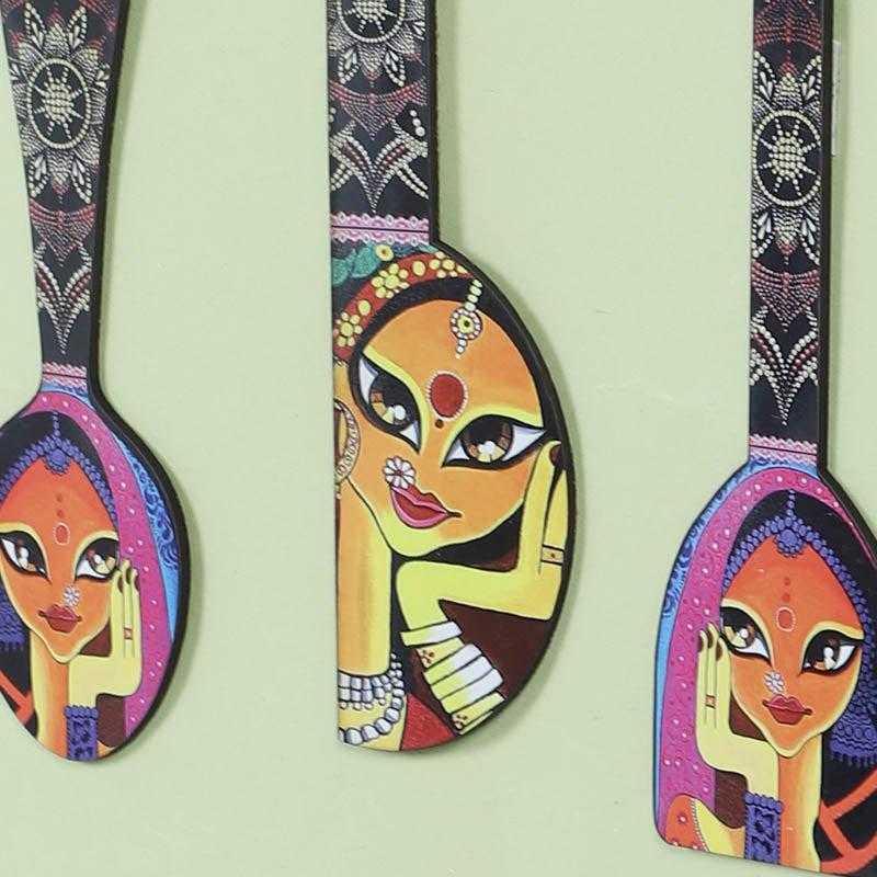 Folk Beauty MDF Wall Accent - Set Of Three media 4
