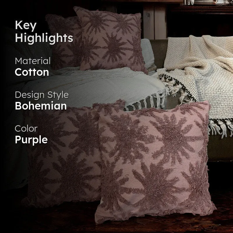 Mossmeld Tufted Cushion Cover Set - Set Of Four media 2