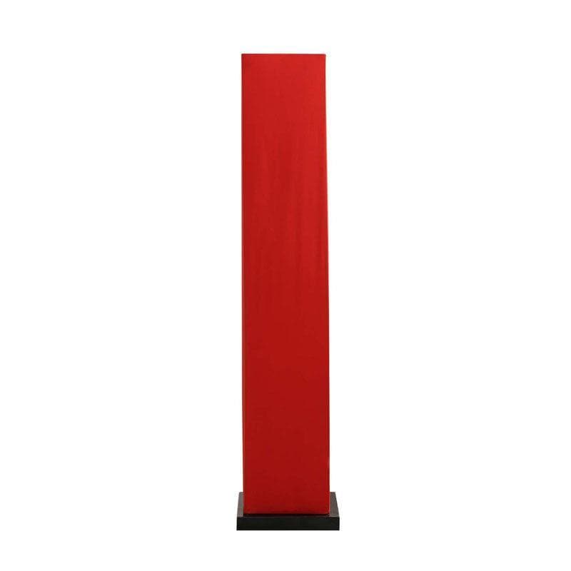 Twilight Red Fabric Wooden Floor Lamp media 8