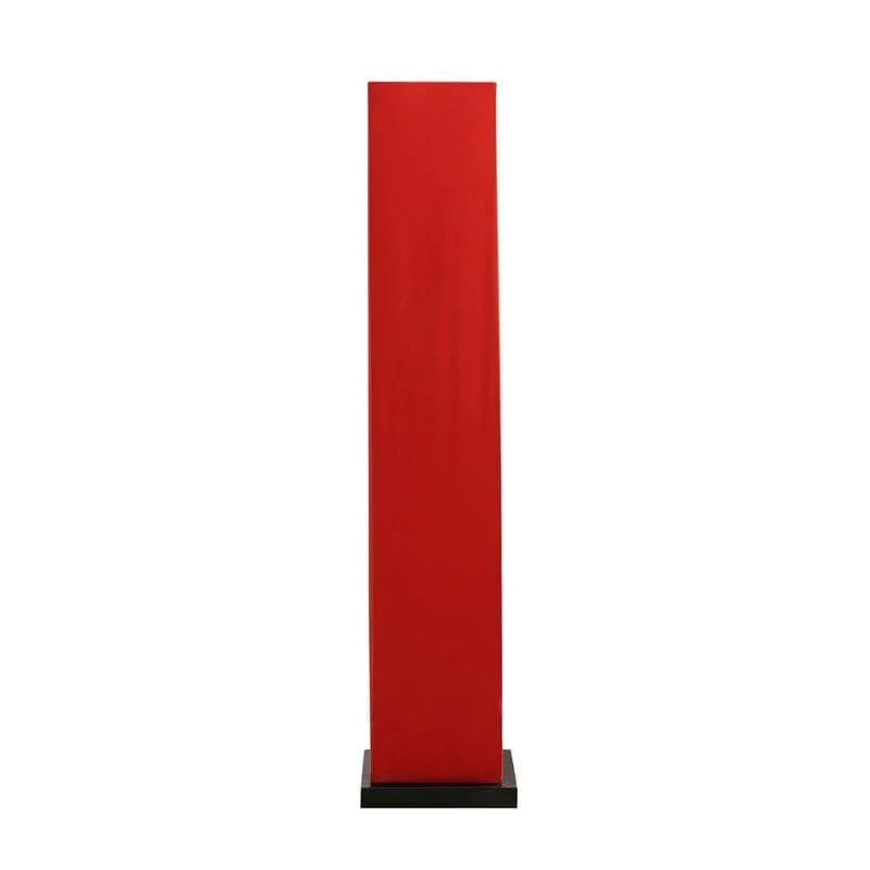 Twilight Red Fabric Wooden Floor Lamp media 8