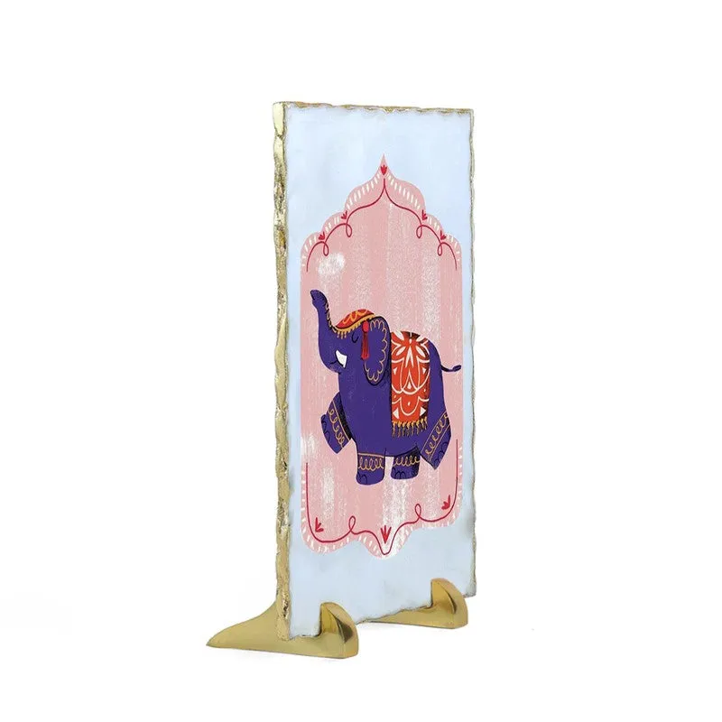 Rajwadi Hathi Marble Showpiece media 4