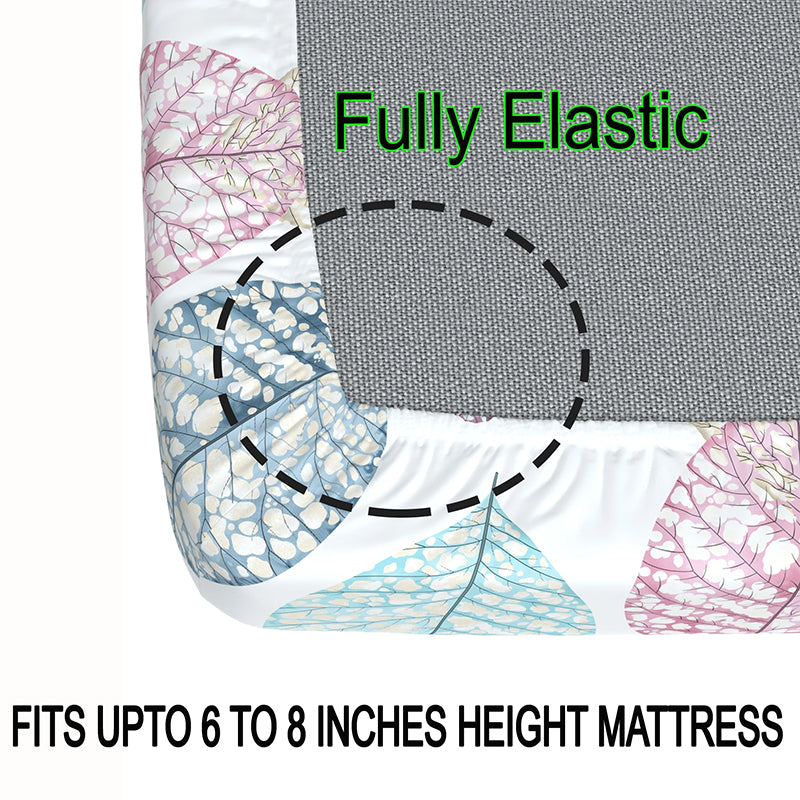 Joyce Fitted Microfiber Microfiber Bedsheet - 150 GSM media 7