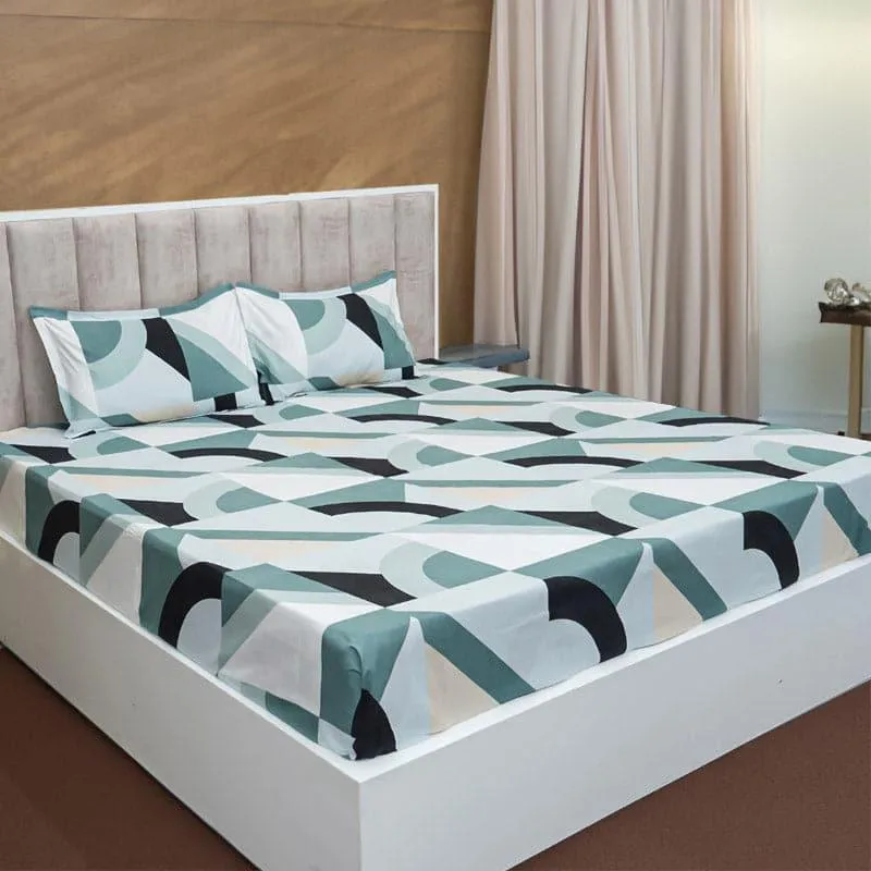 Fraterni Printed Bedsheet - 140 GSM media 1