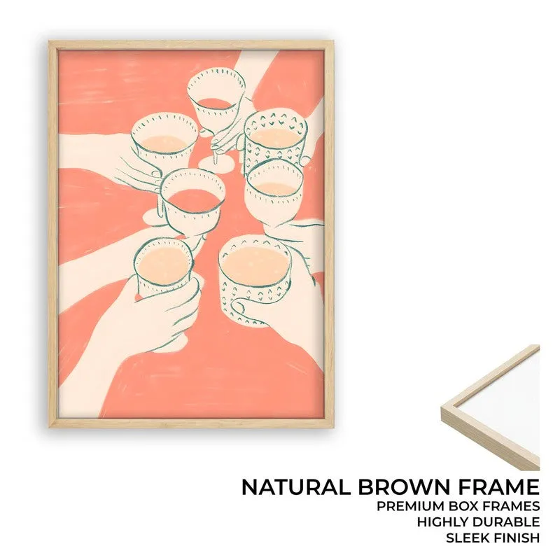 Marinara Muse Archival Canvas Wall Art - Brown media 8