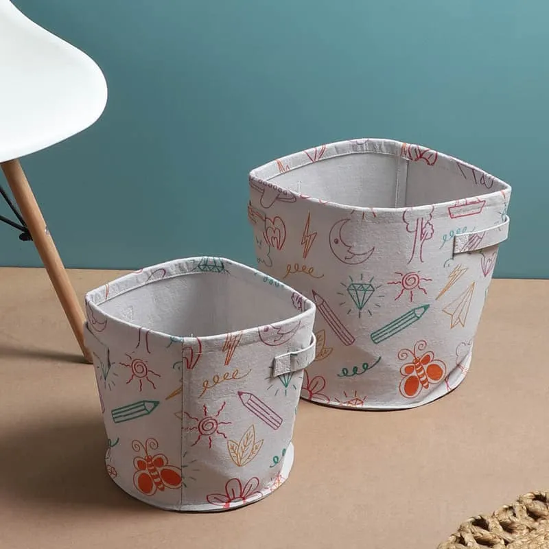Simply Sort Laundry Basket - Set Of Two media 1