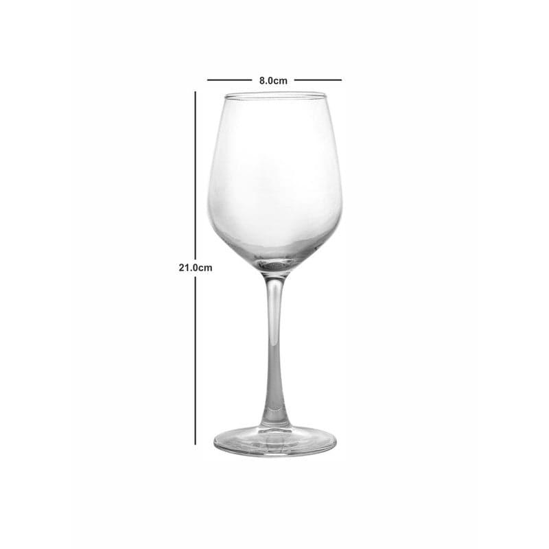 Faye Glass Tumbler (360 ML) - Set Of Six image 5