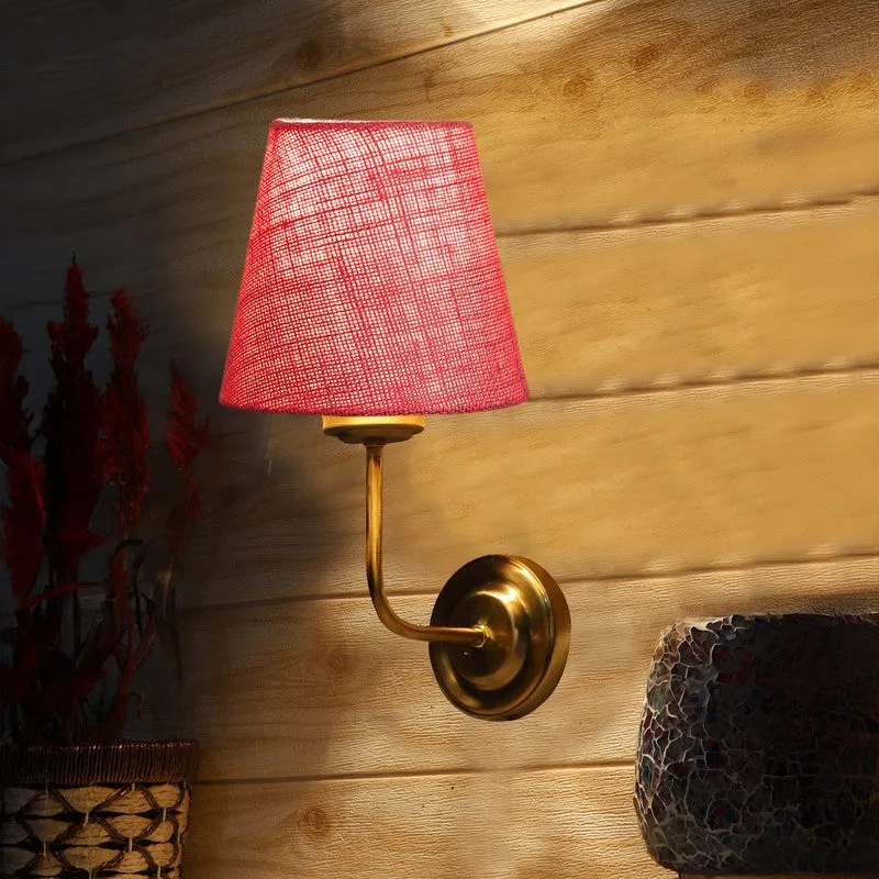 Lumoire Cone Metal Wall Lamp - Pink media 4