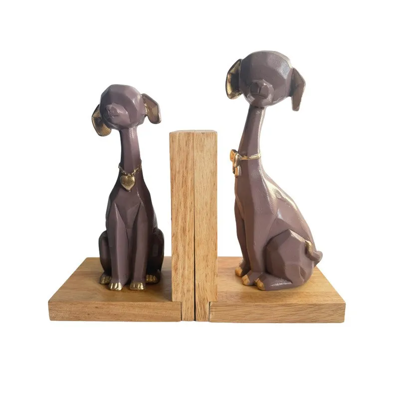 Paw Friends Resin Book End - Set of Two media 3