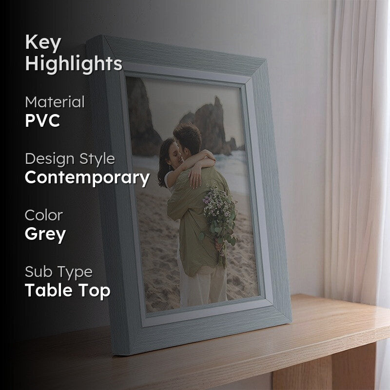 MemoRise Photo Frame - Grey media 2
