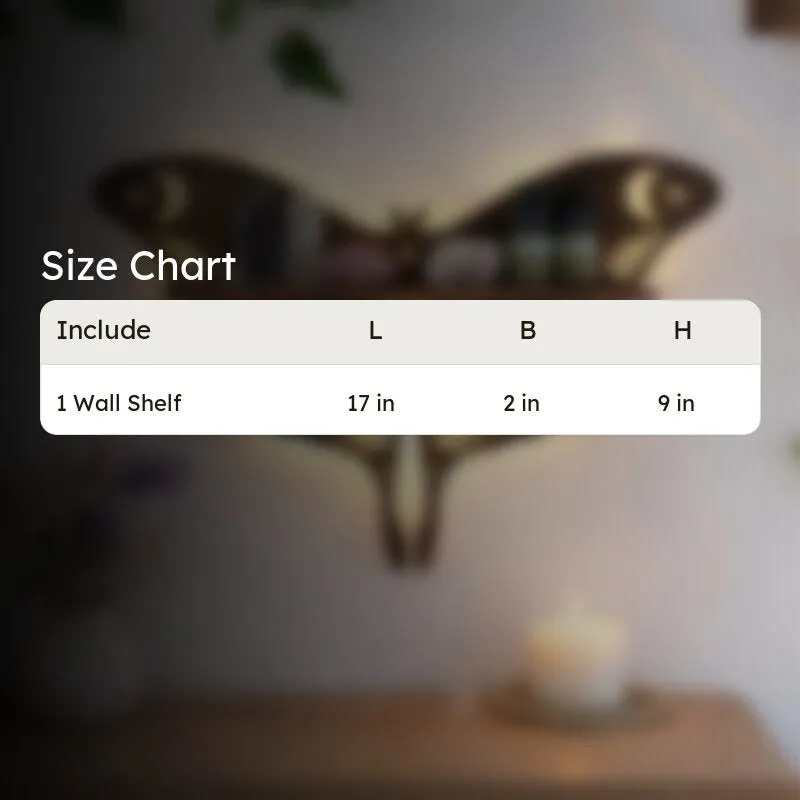 FlutterForm Butterfly Backlit Wall Shelf media 6