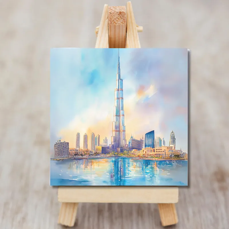 Burj Khalifa Canvas Showpiece media 4