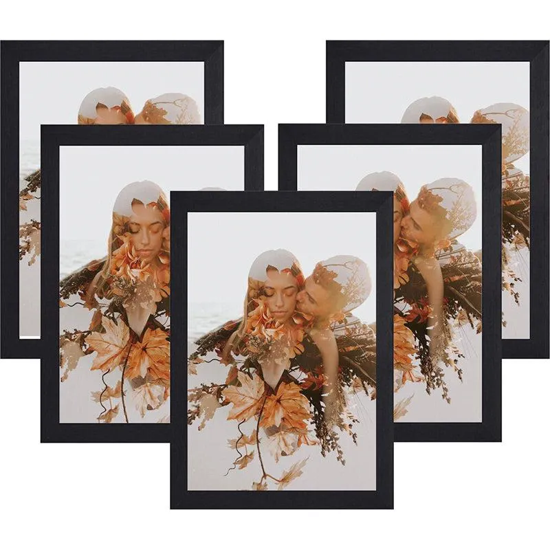 Joyeux Photo Frame (Black) - Set Of Five media 3
