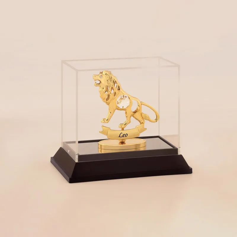 Golden Roar 24K Gold Plated Mild Steel Showpiece media 3