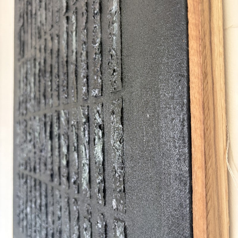 Linear Rhythm Textured Canvas Wall Art media 9