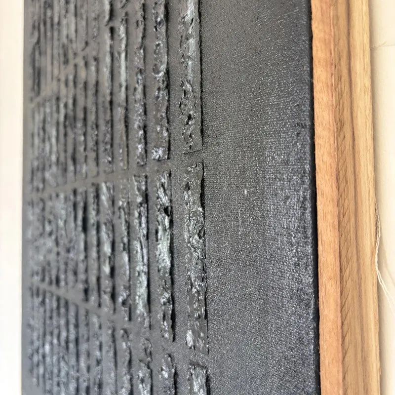 Linear Rhythm Textured Canvas Wall Art media 9