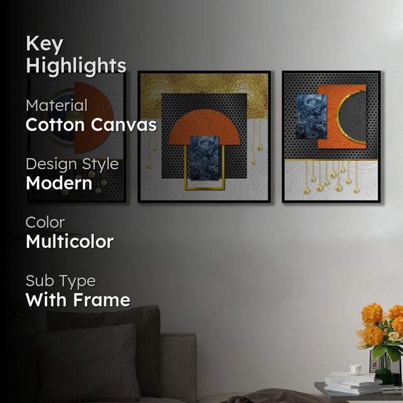 Michelle Wall Art - Set Of Three media 2