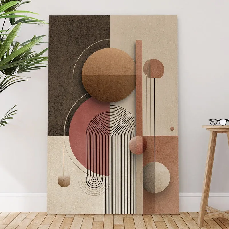 Precision Grid Abstract Canvas Wall Art media 6