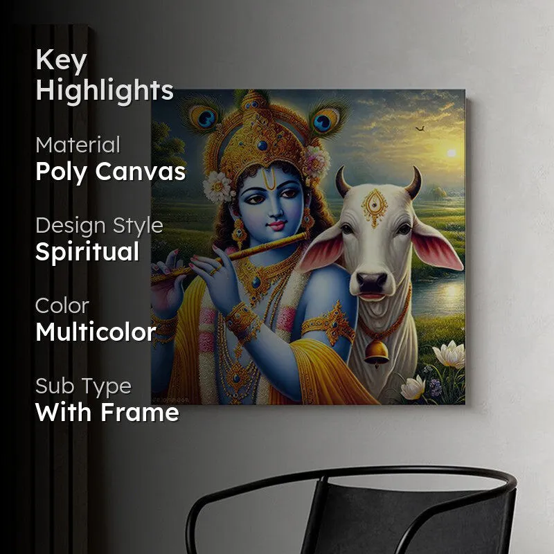 Gopala Poly Canvas Wall Painting media 2