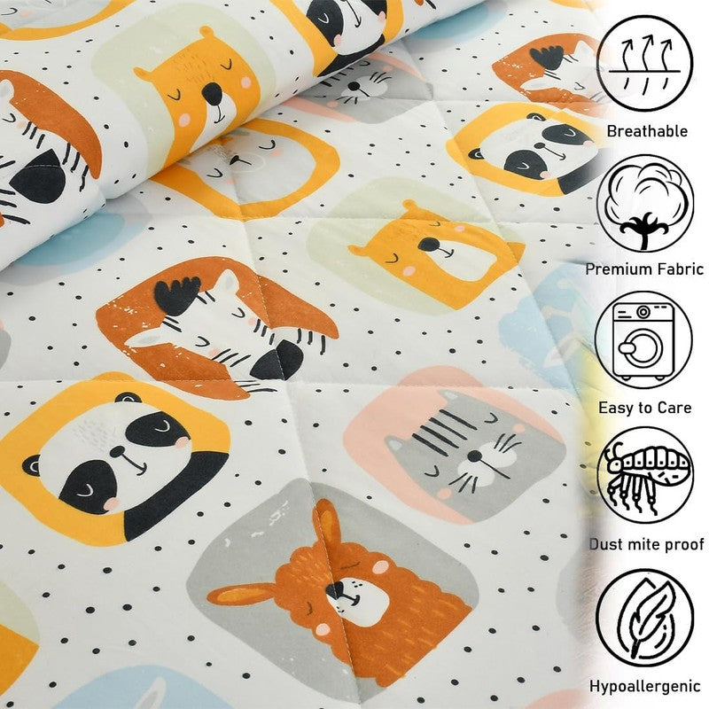 Cute Land Microfiber Kids Comforters - 150 GSM media 6