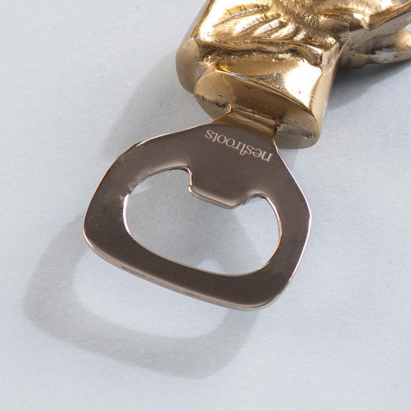 Trunk & Twist Stainless Steel Bottle Opener - Gold media 5